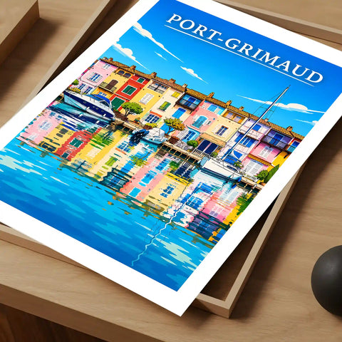 Affiche - Port-Grimaud