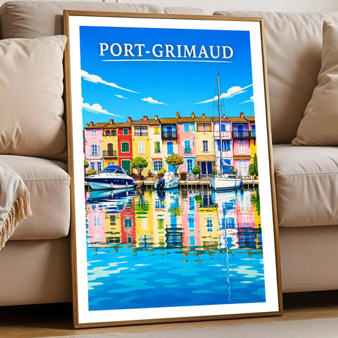 Affiche - Port-Grimaud
