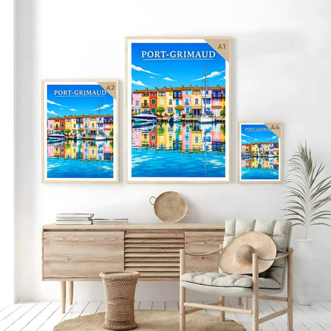 Affiche - Port-Grimaud