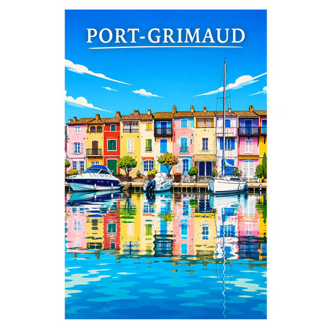 Affiche - Port-Grimaud