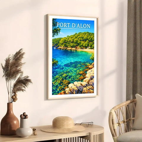 Affiche - Port d'Alon