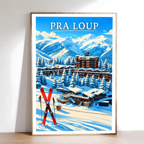 Affiche - Pra Loup