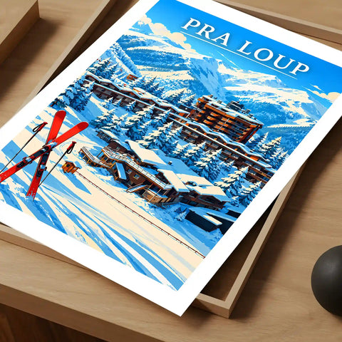 Affiche - Pra Loup