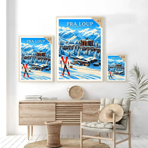 Affiche - Pra Loup