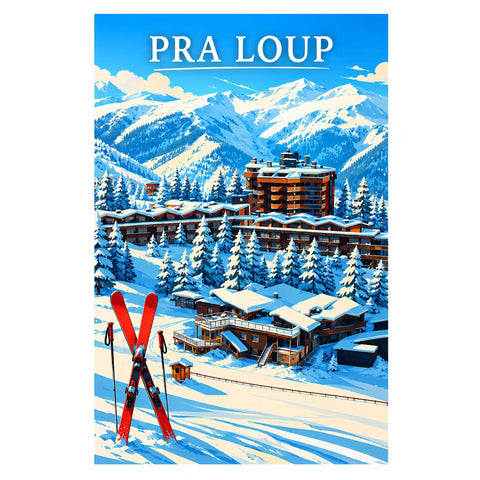 Affiche - Pra Loup