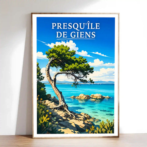 Affiche - Presqu'île de Giens