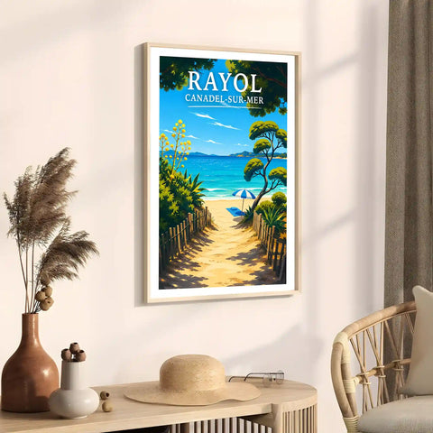 Affiche - Rayol-Canadel-sur-Mer