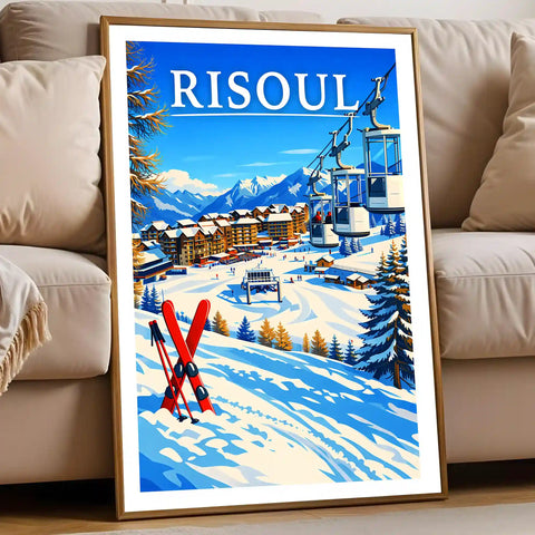 Affiche - Risoul