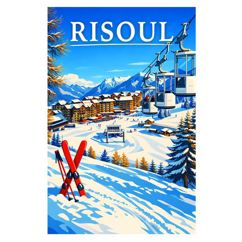 Affiche - Risoul