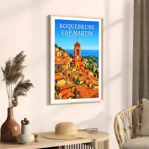 Affiche - Roquebrune-Cap-Martin