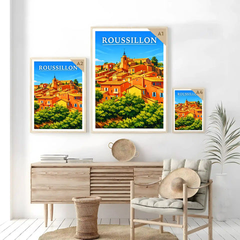 Affiche - Roussillon