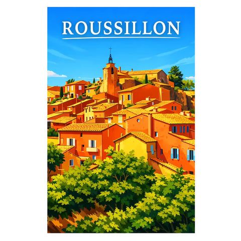 Affiche - Roussillon