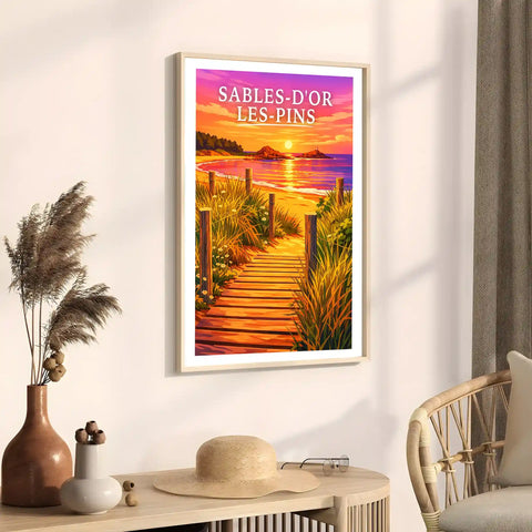 Affiche - Sables-d'Or-les-Pins
