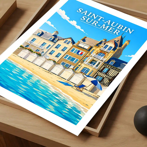 Affiche - Saint-Aubin-sur-Mer