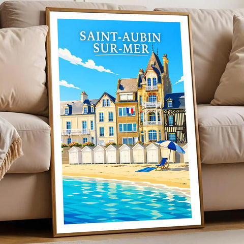 Affiche - Saint-Aubin-sur-Mer
