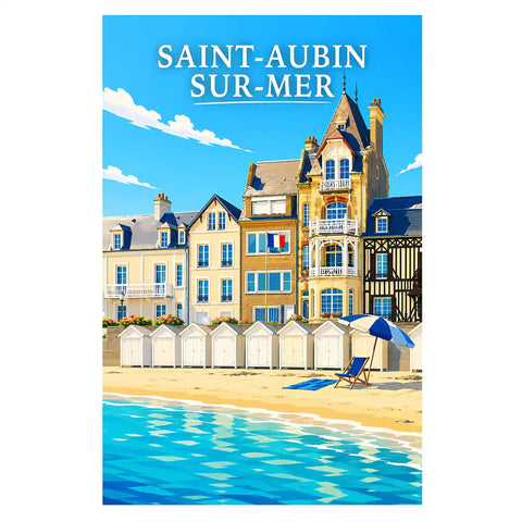 Affiche - Saint-Aubin-sur-Mer