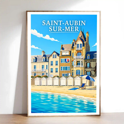 Affiche - Saint-Aubin-sur-Mer