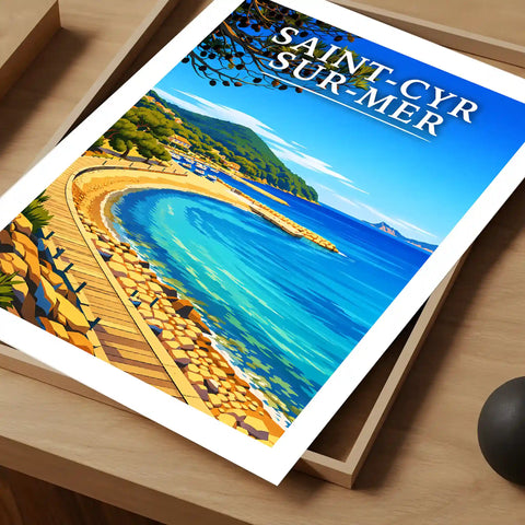 Affiche - Saint-Cyr-sur-Mer