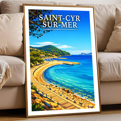 Affiche - Saint-Cyr-sur-Mer