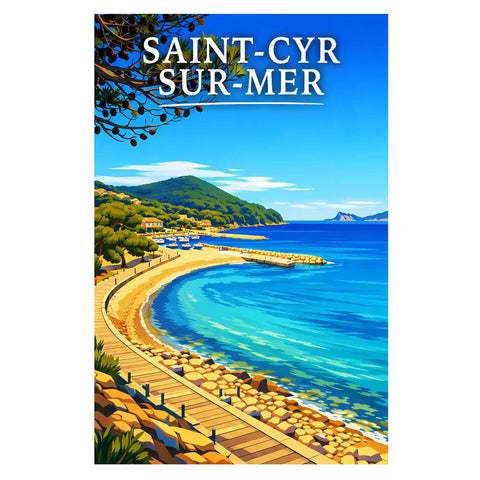 Affiche - Saint-Cyr-sur-Mer
