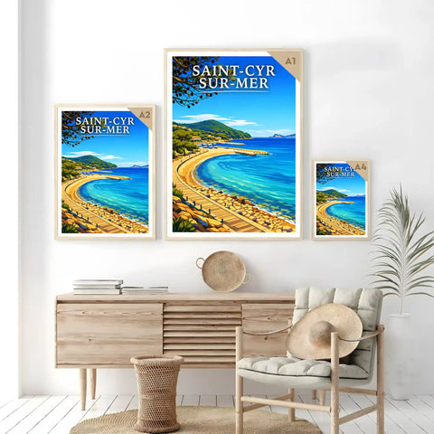 Affiche - Saint-Cyr-sur-Mer