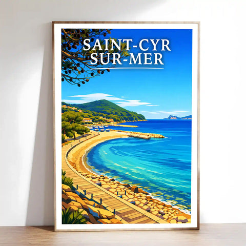Affiche - Saint-Cyr-sur-Mer