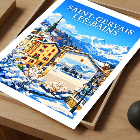 Affiche - Saint-Gervais-les-Bains