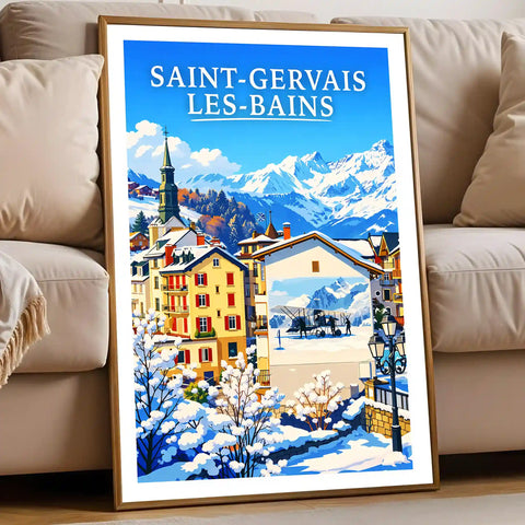 Affiche - Saint-Gervais-les-Bains