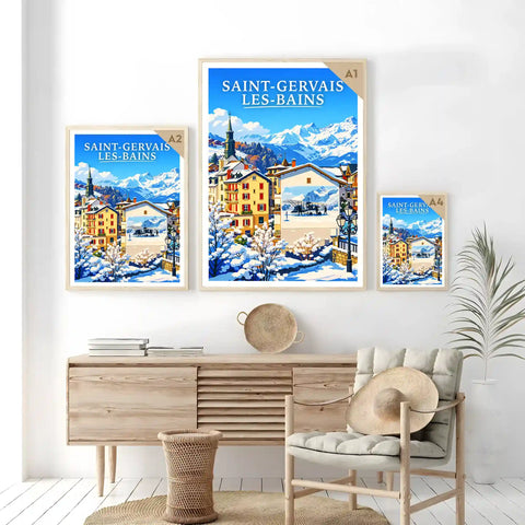 Affiche - Saint-Gervais-les-Bains