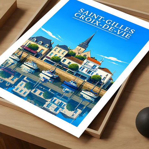 Affiche - Saint-Gilles-Croix-de-Vie