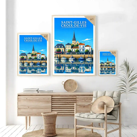 Affiche - Saint-Gilles-Croix-de-Vie