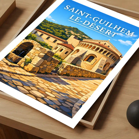 Affiche - Saint-Guilhem-le-Désert