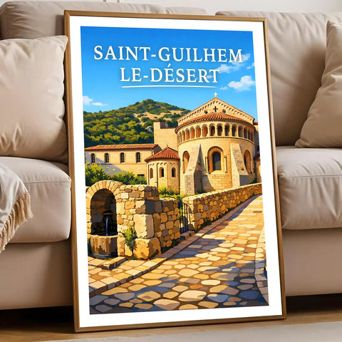 Affiche - Saint-Guilhem-le-Désert