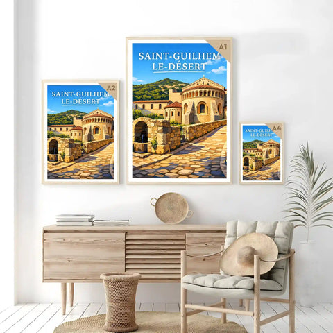 Affiche - Saint-Guilhem-le-Désert