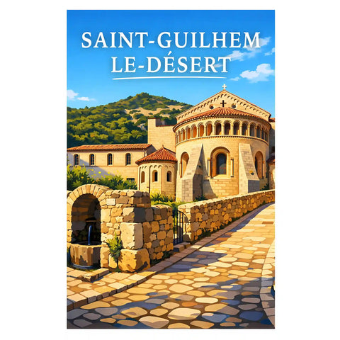 Affiche - Saint-Guilhem-le-Désert