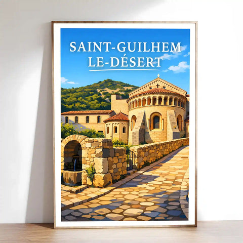Affiche - Saint-Guilhem-le-Désert