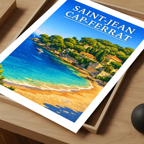 Affiche - Saint-Jean-Cap-Ferrat