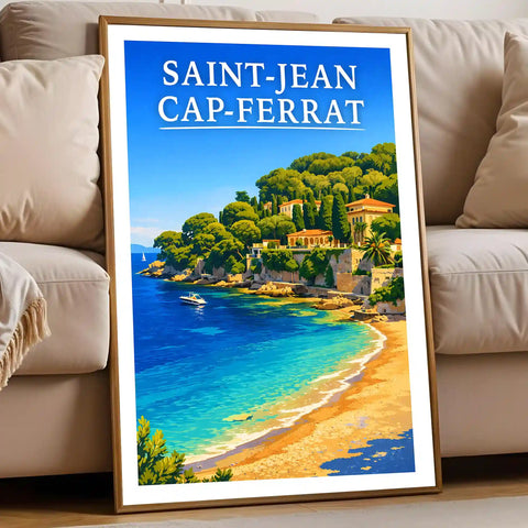 Affiche - Saint-Jean-Cap-Ferrat