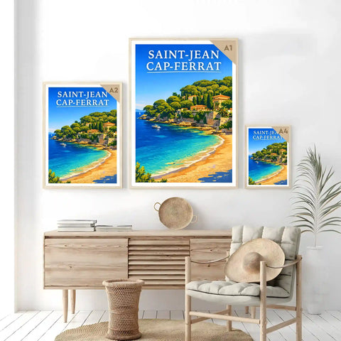 Affiche - Saint-Jean-Cap-Ferrat