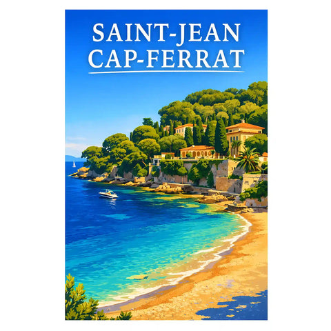 Affiche - Saint-Jean-Cap-Ferrat