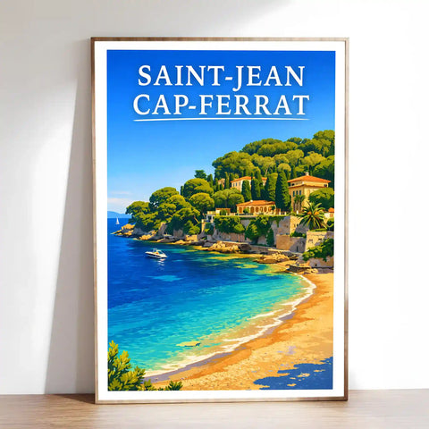 Affiche - Saint-Jean-Cap-Ferrat