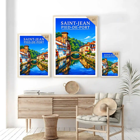 Affiche - Saint-Jean-Pied-de-Port