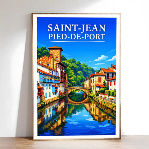Affiche - Saint-Jean-Pied-de-Port