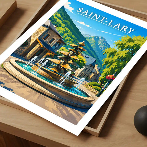 Affiche - Saint-Lary