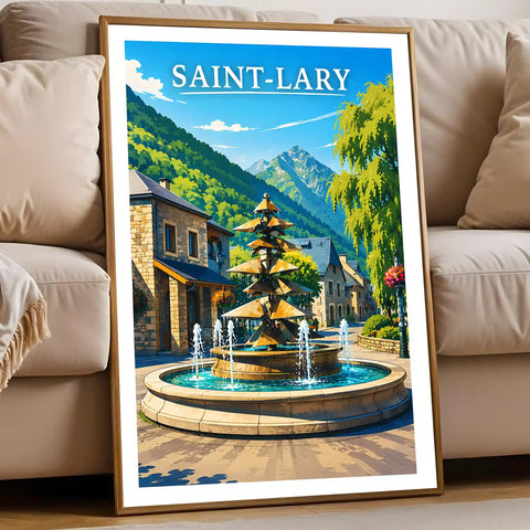 Affiche - Saint-Lary