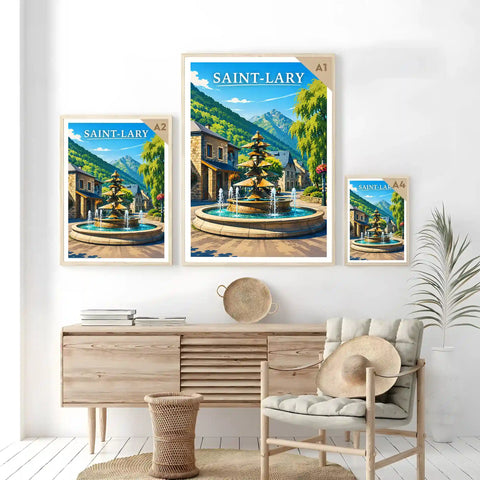 Affiche - Saint-Lary