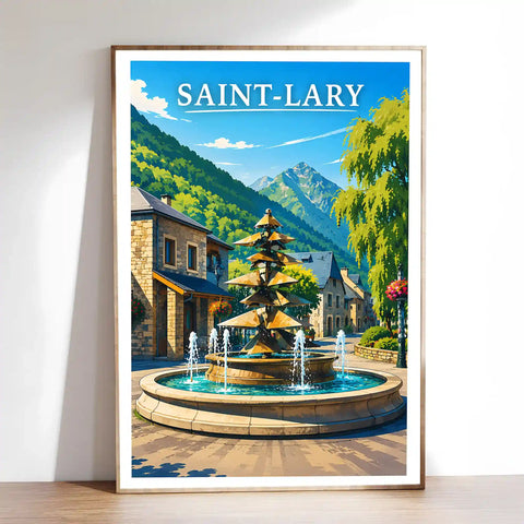 Affiche - Saint-Lary