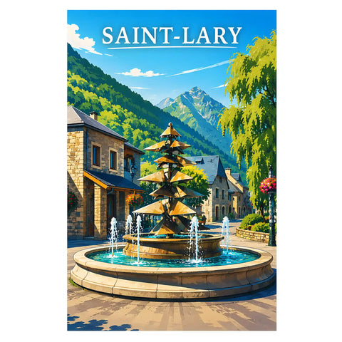 Affiche - Saint-Lary