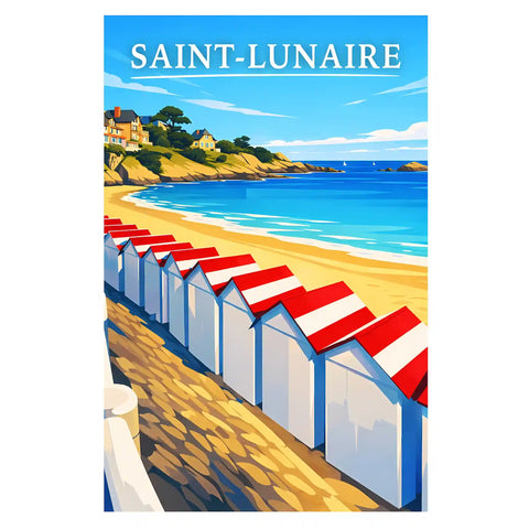 Affiche - Saint-Lunaire