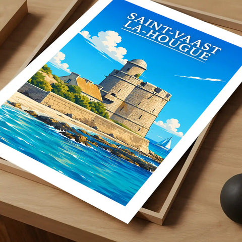 Affiche - Saint-Vaast-la-Hougue
